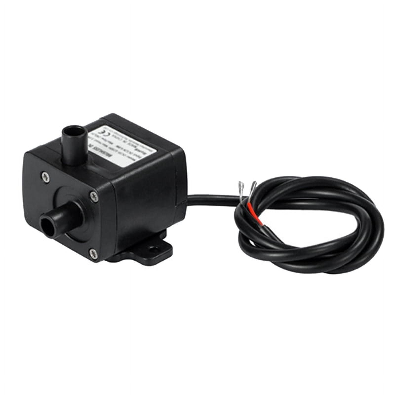 ckepdyeh DC Water Pump 4.2W 230L/H 12V Low Noise Mini Water Cooling