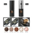 ckepdyeh Electric Pepper Spice Grinder Automatic Salt Grinder Pepper