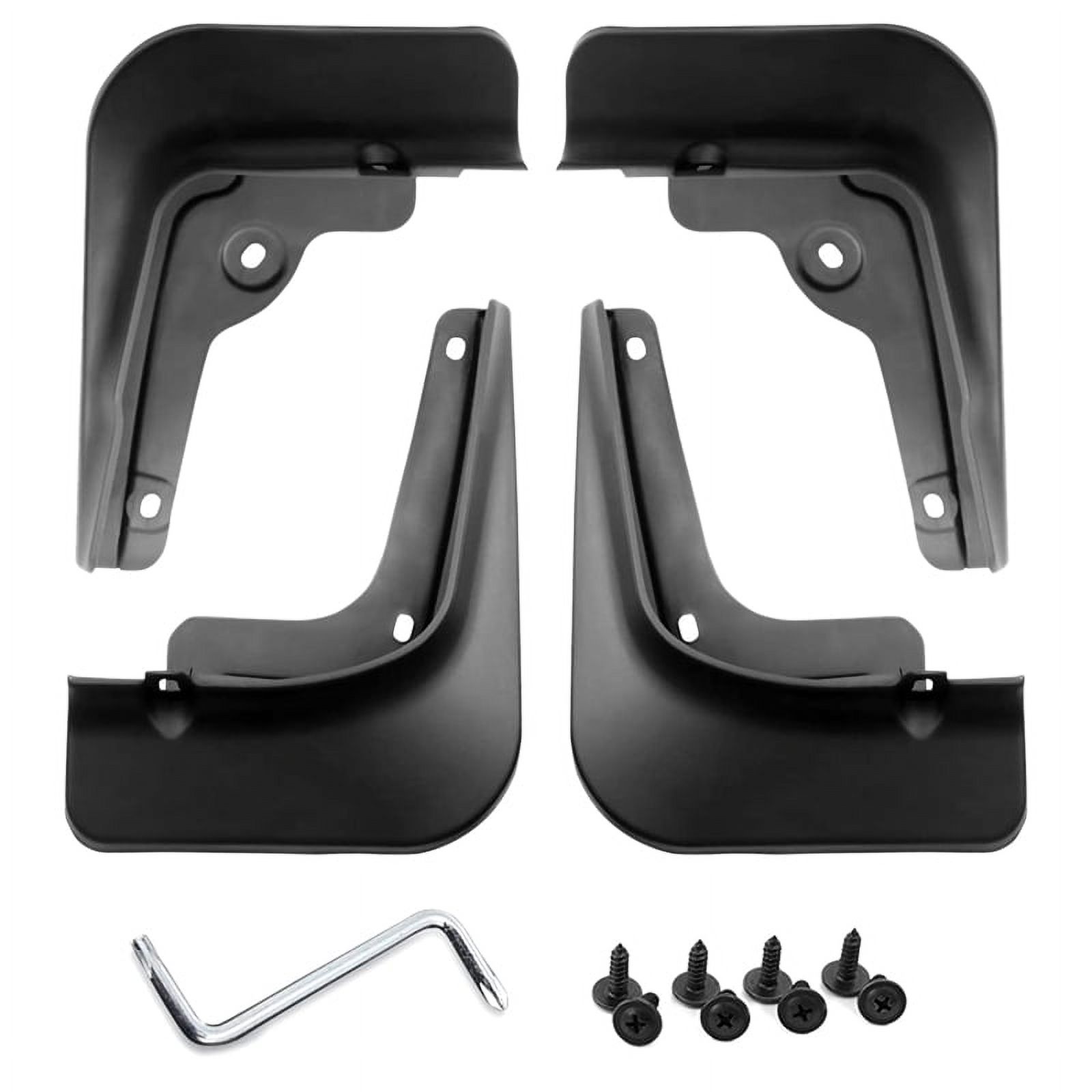 ckepdyeh Front Rear Mudguards Mud Flaps Splash Guards No Drilling