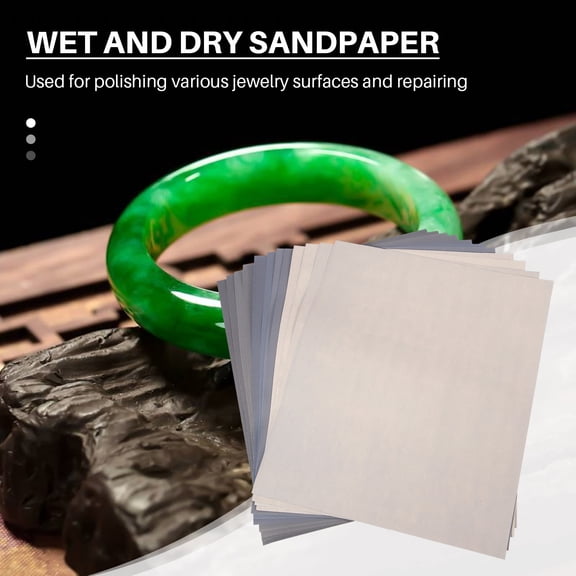 ckepdyeh Grit 1500 2000 2500 3000 5000 7000 High Polishing Sanding Wet/dry Abrasive Sandpaper Sheet