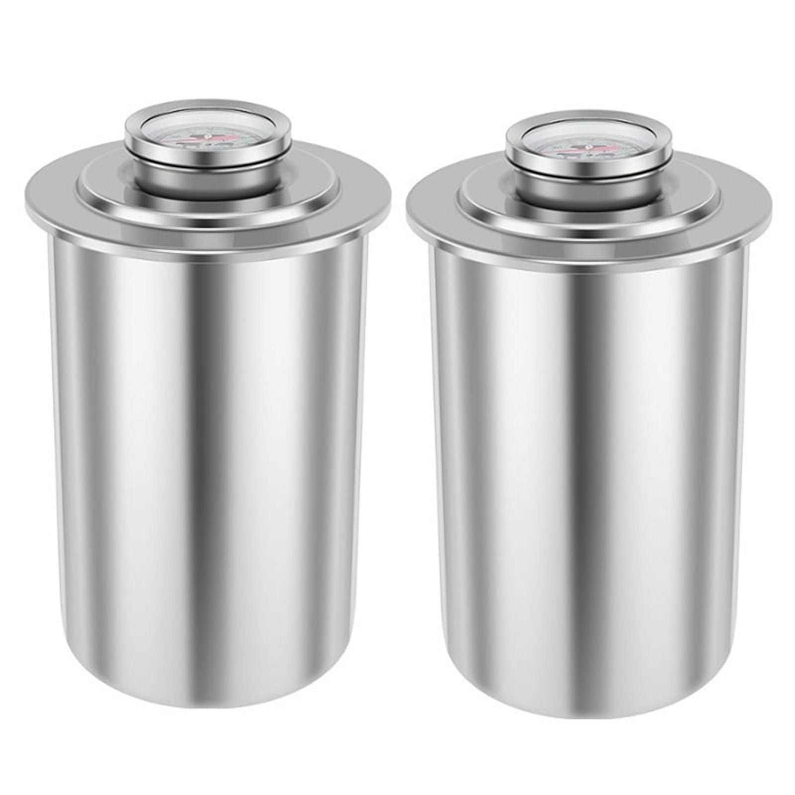 ckepdyeh Ham Maker Meat Press Cooker with A Thermometer Round Shape