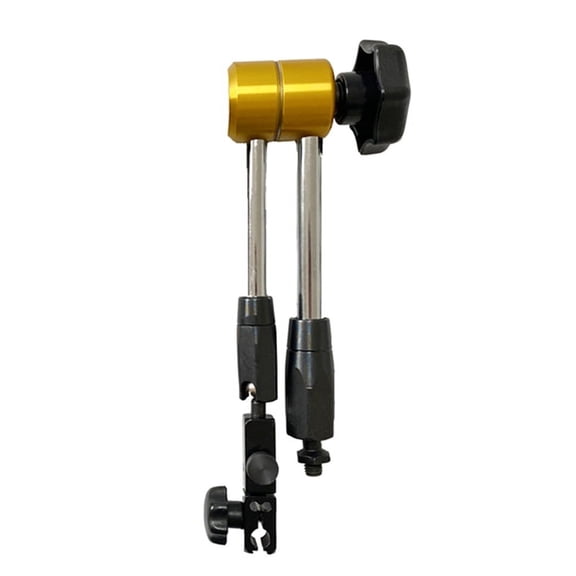 ckepdyeh High Precision Flexible Universal Meter Stand Adjustable Universal Magnetic Base Stand Dial Test Indicator Tool 360mm