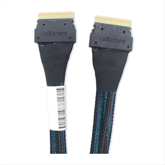 ckepdyeh High Speed PCIe 4.0 SlimSAS SFF8654 8i to 8i 9500 Series NVMe Available Cable Externa
