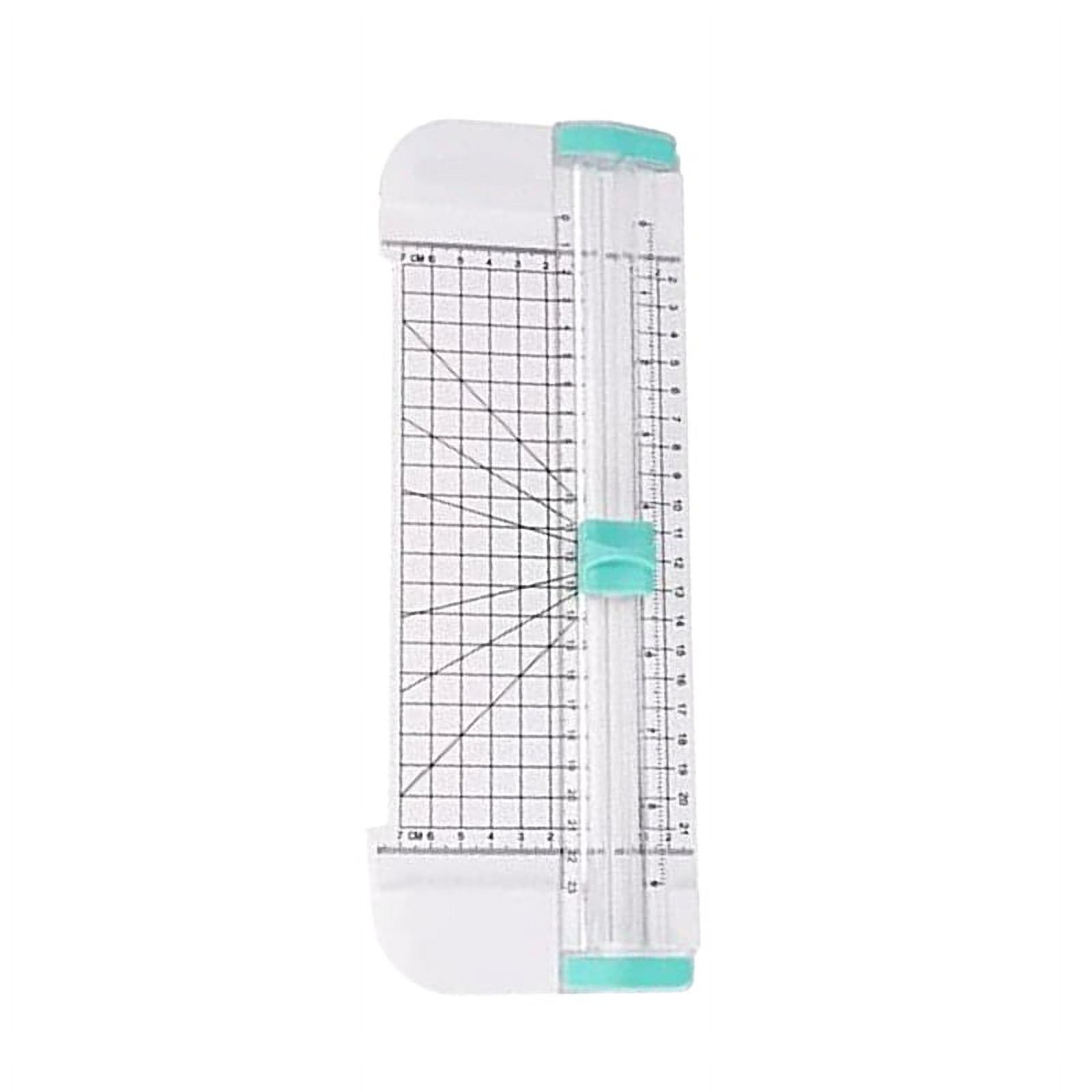 Taglierina Per Carta A4 12 Pollici Con Lama In Titanio – Tagliacarta Portatile Con Righello, 3 Lame Di Ricambio, Per Craft E Scrapbooking