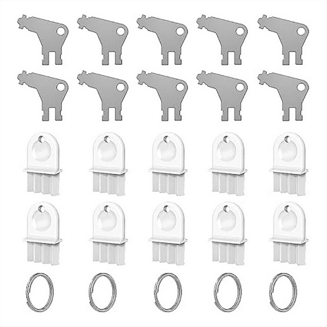ckepdyeh Paper Towel Dispenser Key, 20Pack Toilet Paper Dispenser Paper