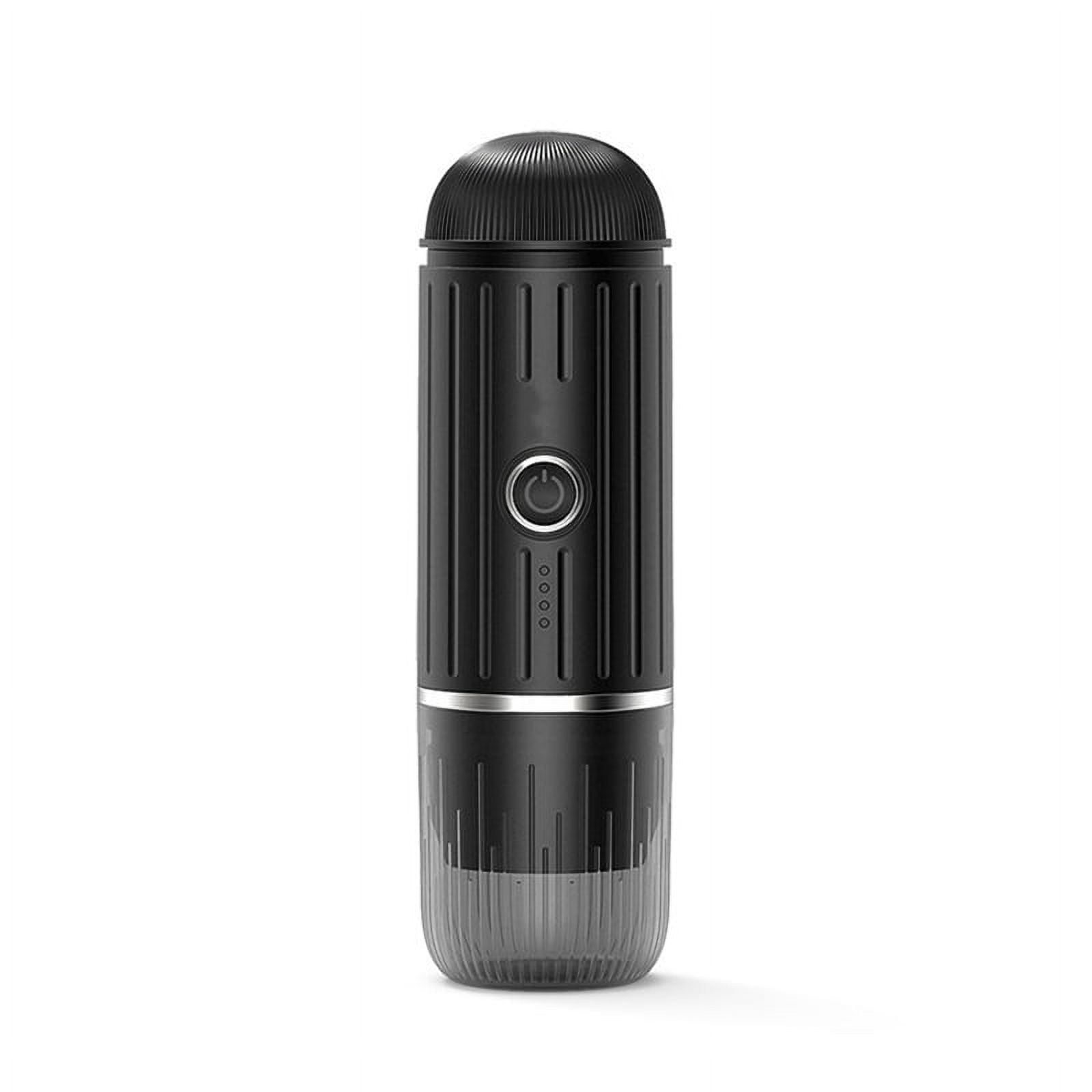 ckepdyeh Portable Italian Espresso Machine 2-In-1 Capsule Powder Fast Charge Electric Wireless Heating Coffee Machine for Outdoor