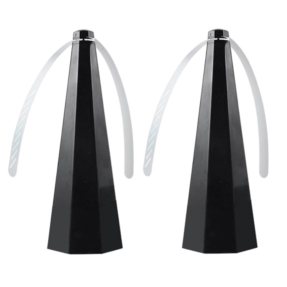 ckepdyeh Portable USB Fly Fans for Table with Holographic Blades Scare Off Flies Wasps Bees Ou