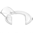 ckepdyeh Pouring Shield for 4.55 Quart Mixer Bowl, Clear Shield for