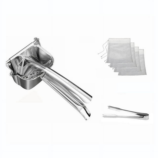 ckepdyeh Real Stainless Steel Lemon Squeezer Citrus Juicer Hand Press