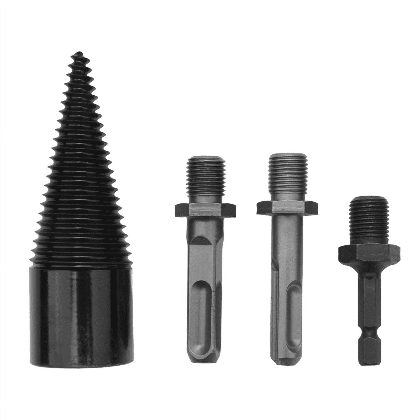 ckepdyeh Removable Firewood Log Splitter Drill Bit, Wood Splitter Drill ...