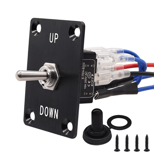 ckepdyeh Rocker Toggle Switches Momentary 6 Pin 3 Position (ON)Off(ON