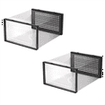 ckepdyeh Shoe Storage Box, Clear Transparent Shoe Storage Boxes Hard