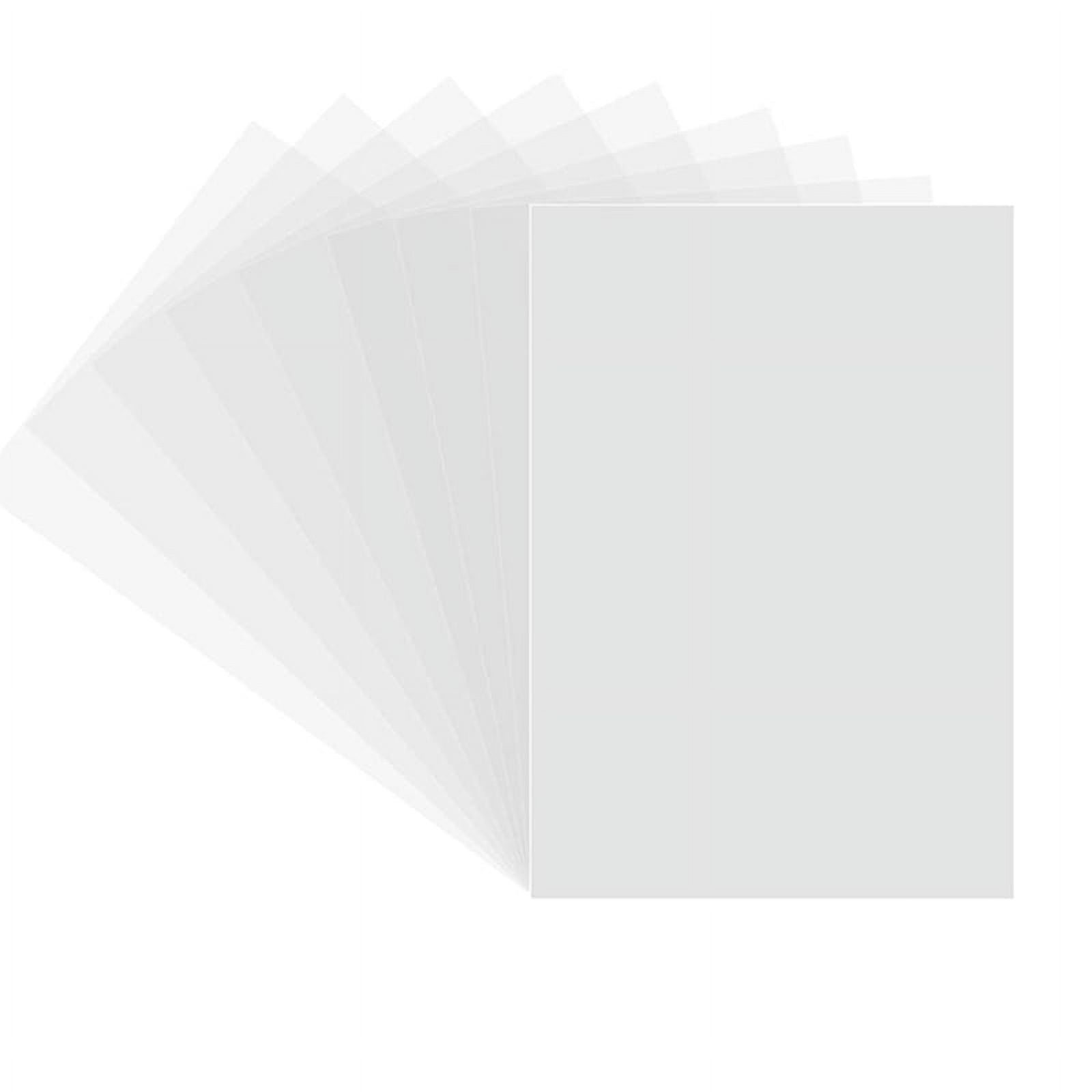 ckepdyeh Shrink Plastic Sheets for Kids Crafts, Size Sheets,Frosted