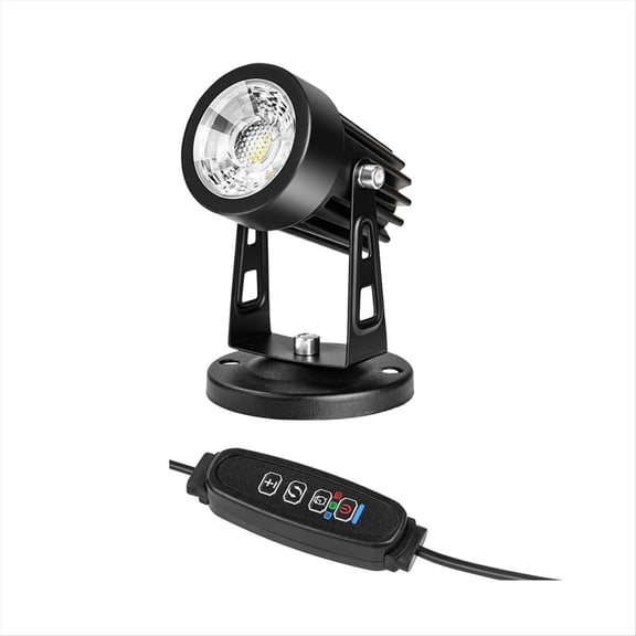 ckepdyeh Spot Lights Indoor Up Lights Indoor with Timer, 3W Floor Spotlight Indoor Uplighting, 300