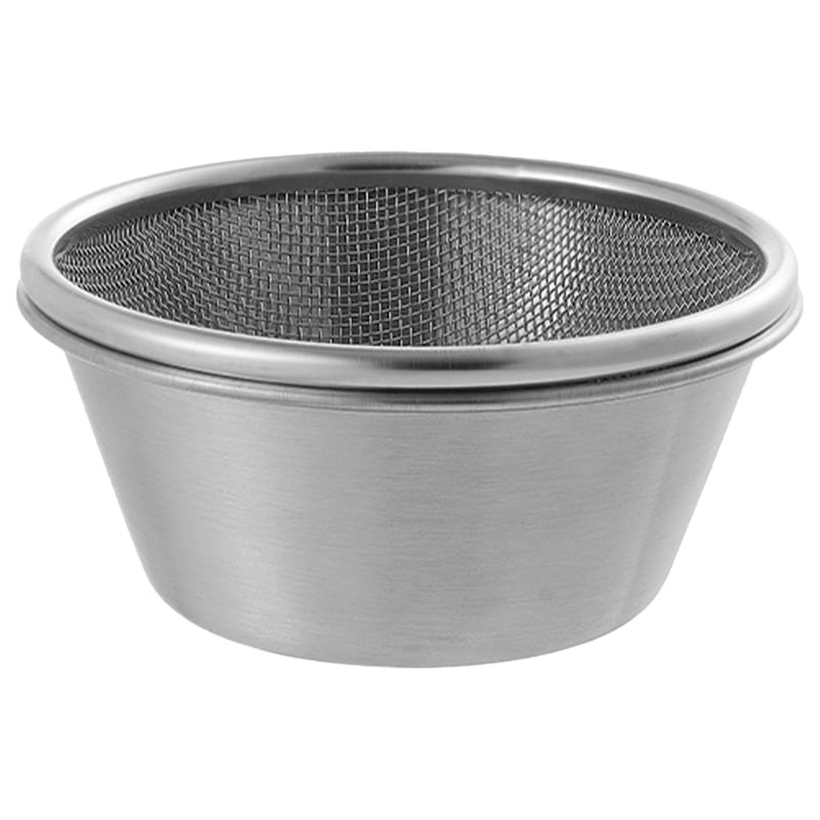 ckepdyeh Stainless Steel Small Basin Kitchen Cooking Bowl Drain Basket