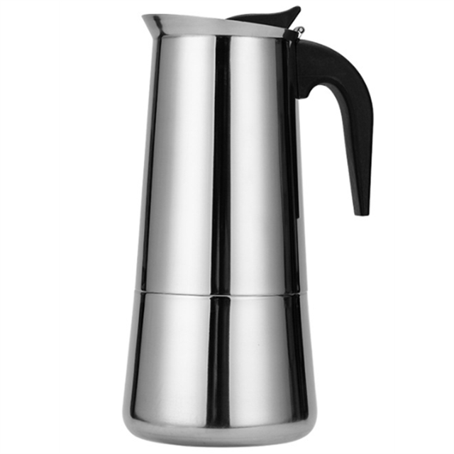 ckepdyeh Steel Coffee Pot Italian Moka Pot Espresso Coffee Maker Pot