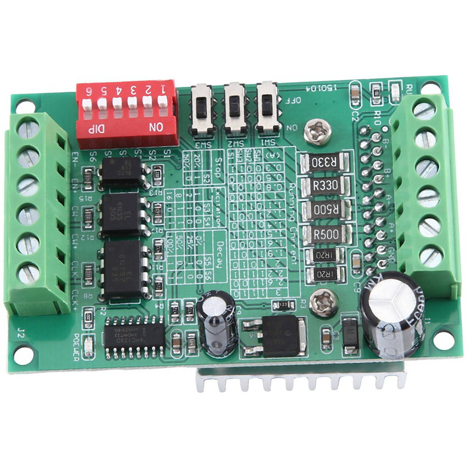 ckepdyeh TB6560 3A Stepper Motor Driver 10-Speed Current Multi-Function ...