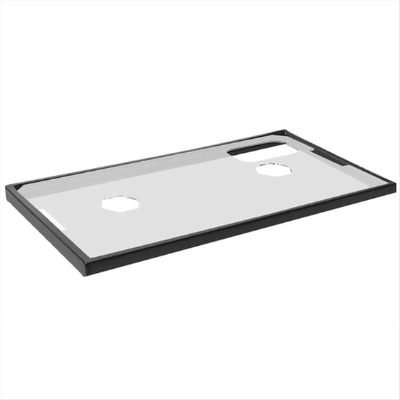 ckepdyeh Tank Cover Tank Lid with Frame Anti Jumping Simple Installation Sturdy Acrylic Aquarium Top Cover with Feeding Holes M