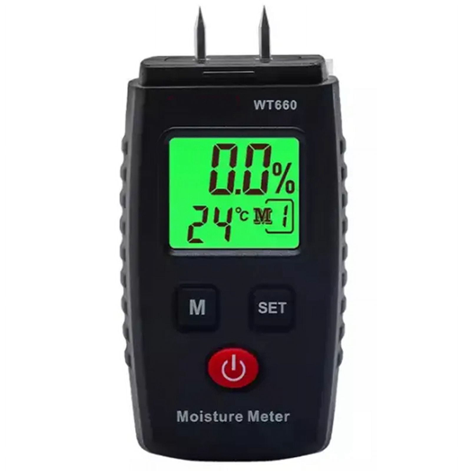 ckepdyeh Wood Moisture Meter, PinType Digital Moisture Detector, Water