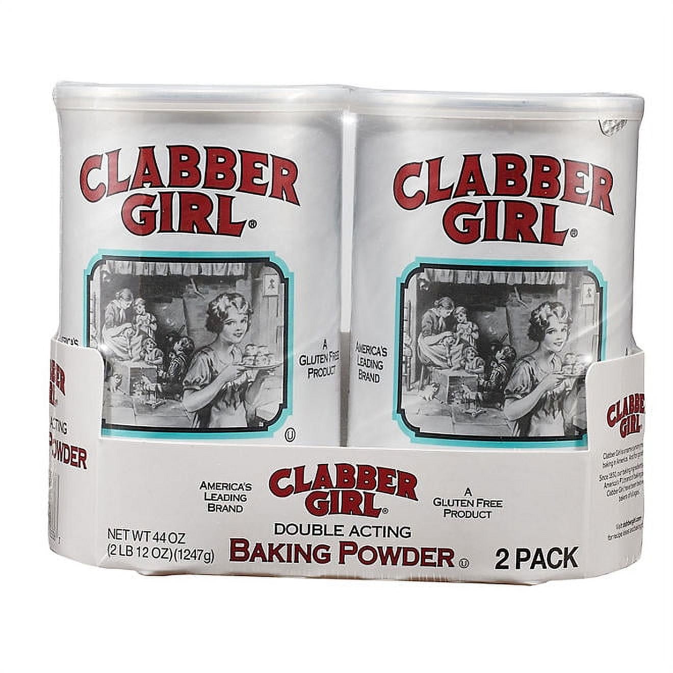 clabber girl baking powder 22 oz 2 pk