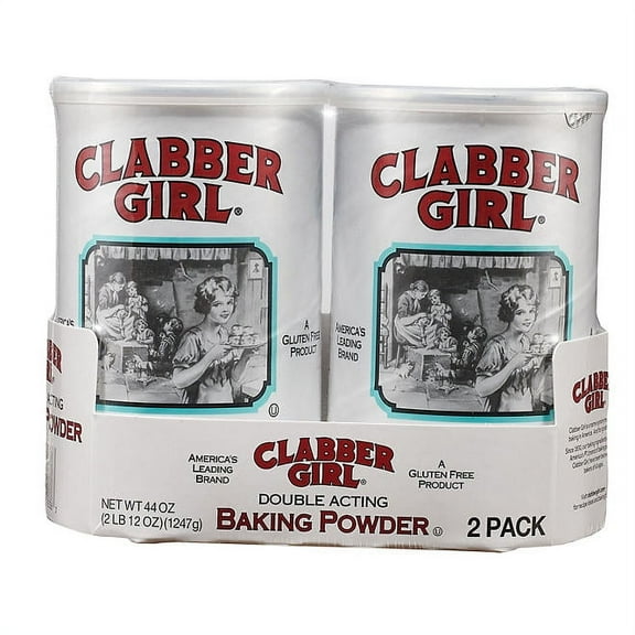 clabber girl baking powder 22 oz 2 pk