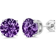 DUHGBNE classic sterling silver stud earrings, hypoallergenic earrings