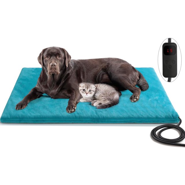 clawsable Super Large Size Pet Heating Pad Electric Heating Pad for Dogs, Waterproof Dog Cat
