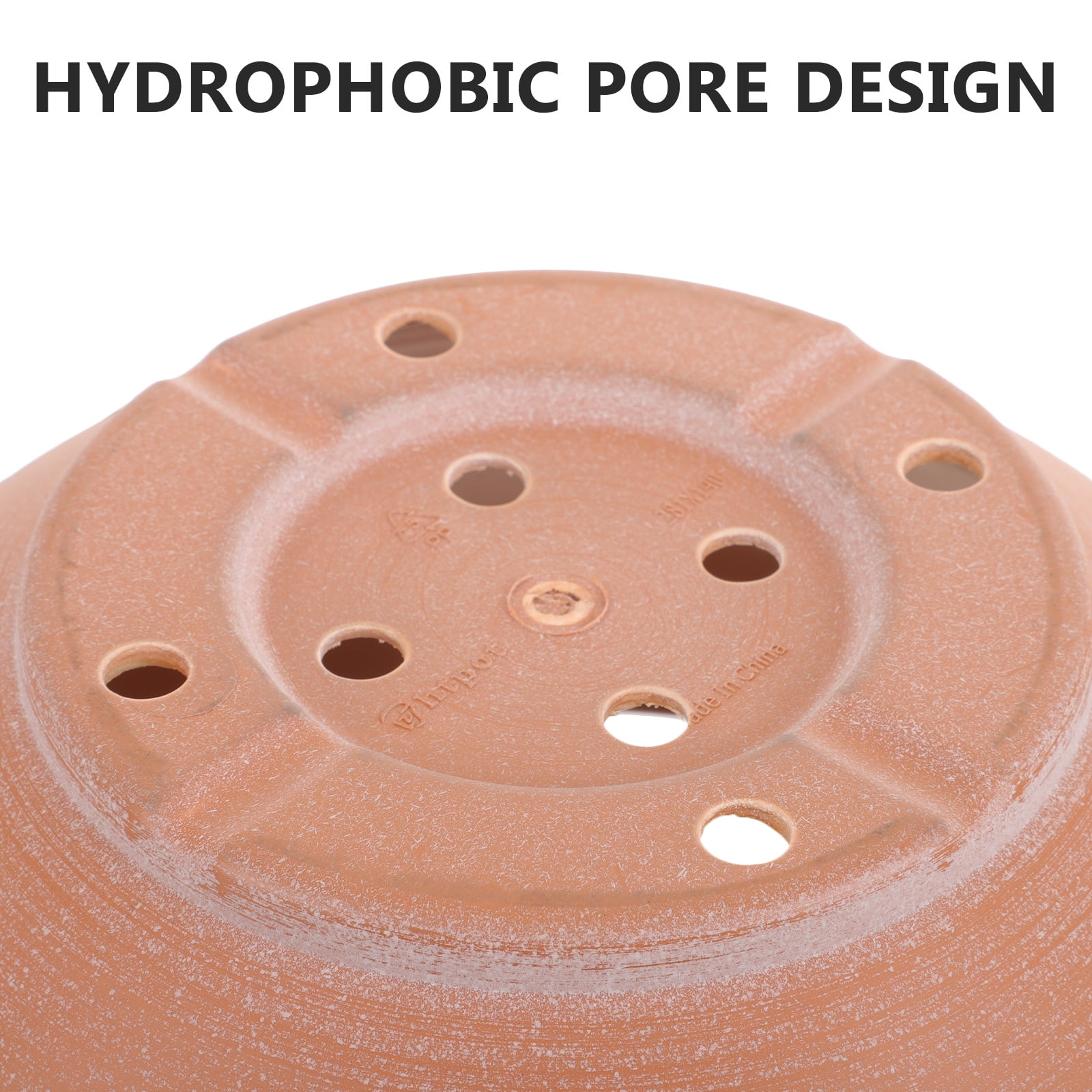 clay bowl Orchid Nursery Pot Flower Plant Pot Holes Indoor Plastic