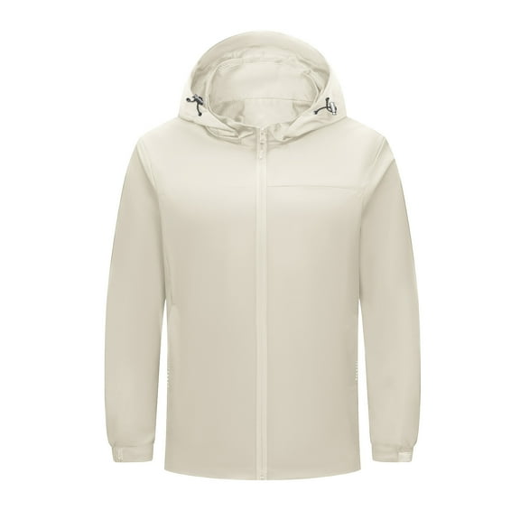 clear 50% off Usmixi 2023 Winter Womens Rain Jacket Windbreaker Jacket for Women Men Winter Outdoor Climbing Hiking Windproof Hooded Coat Casual Solid Zip up Lightweight Rain Outwear Up to 65% off