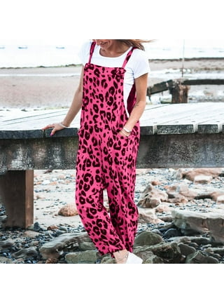 Leopard Overall Dress