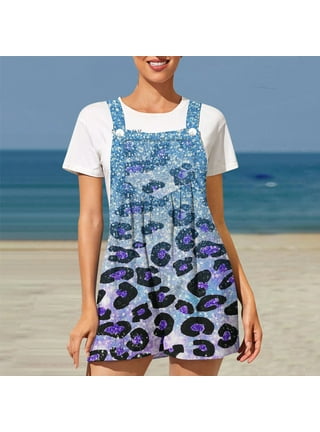 Leopard Overall Dress
