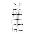 thumbnail image 1 of clear 50% off Usmixi Jumpsuits for Women Fashion Loose Wide Leg Adjustable Strap Cotton Linen Pocket Baggy Jumpsuits Overalls Summer Formal Striped Print Crewneck Sleeveless Long Rompers White xxl, 1 of 4