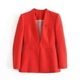 thumbnail image 1 of clear 50% off Usmixi Winter Womens Blazer Jacket Womens Suit Coat Casual Solid Lightweight Open Front Cardigan Tops Fall Long Sleeve Office Work Business Blazer Outerwear with Pocket Up to 65% off, 1 of 3