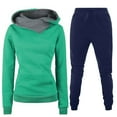 thumbnail image 1 of clear 50% off wycnly Womens 2 Piece Tracksuit Hoodies and Sweatpant Sets for Women Workout Sports 2 Piece Outfits Lounge Sets Drawstring Pocket Jogger Pant Ladies Girls Sweatsuit Sets, 1 of 3