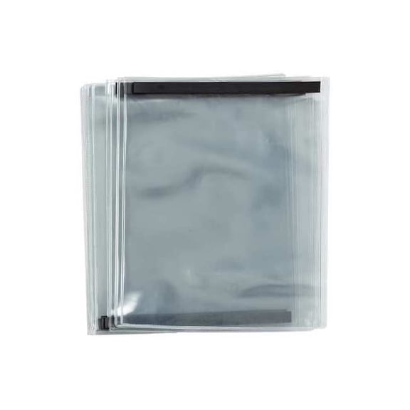 Mag Backed Env,11.5 x 9 in.,Clear,PK10 50962