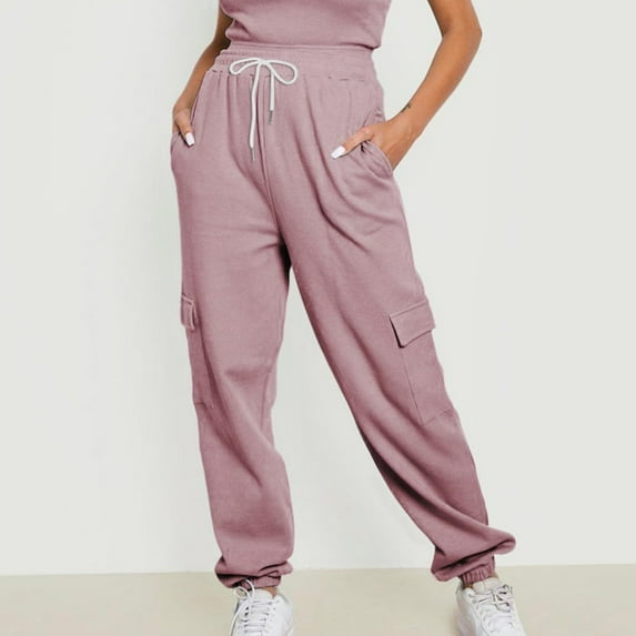 clearance Deals 50% Clear!Idoravan Sweatpants for Women Plus Size Womens Jogging Pants Casual Sweatpants with Pocket Elastic Waist Lounge Pants for Workout Running