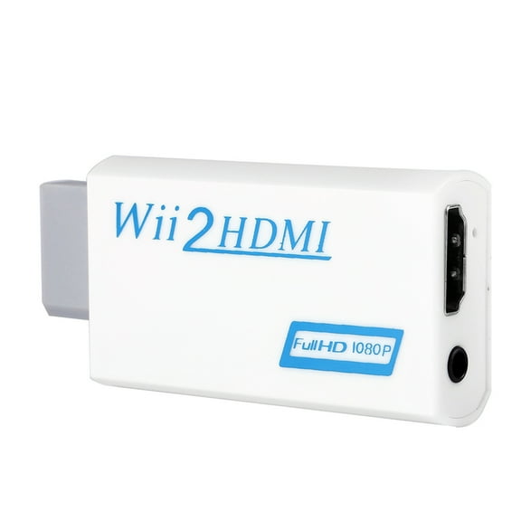 clearance For Wii To HDMI 720P/1080P Upscaling Converter Adapter 3.5mm Audio Video Output