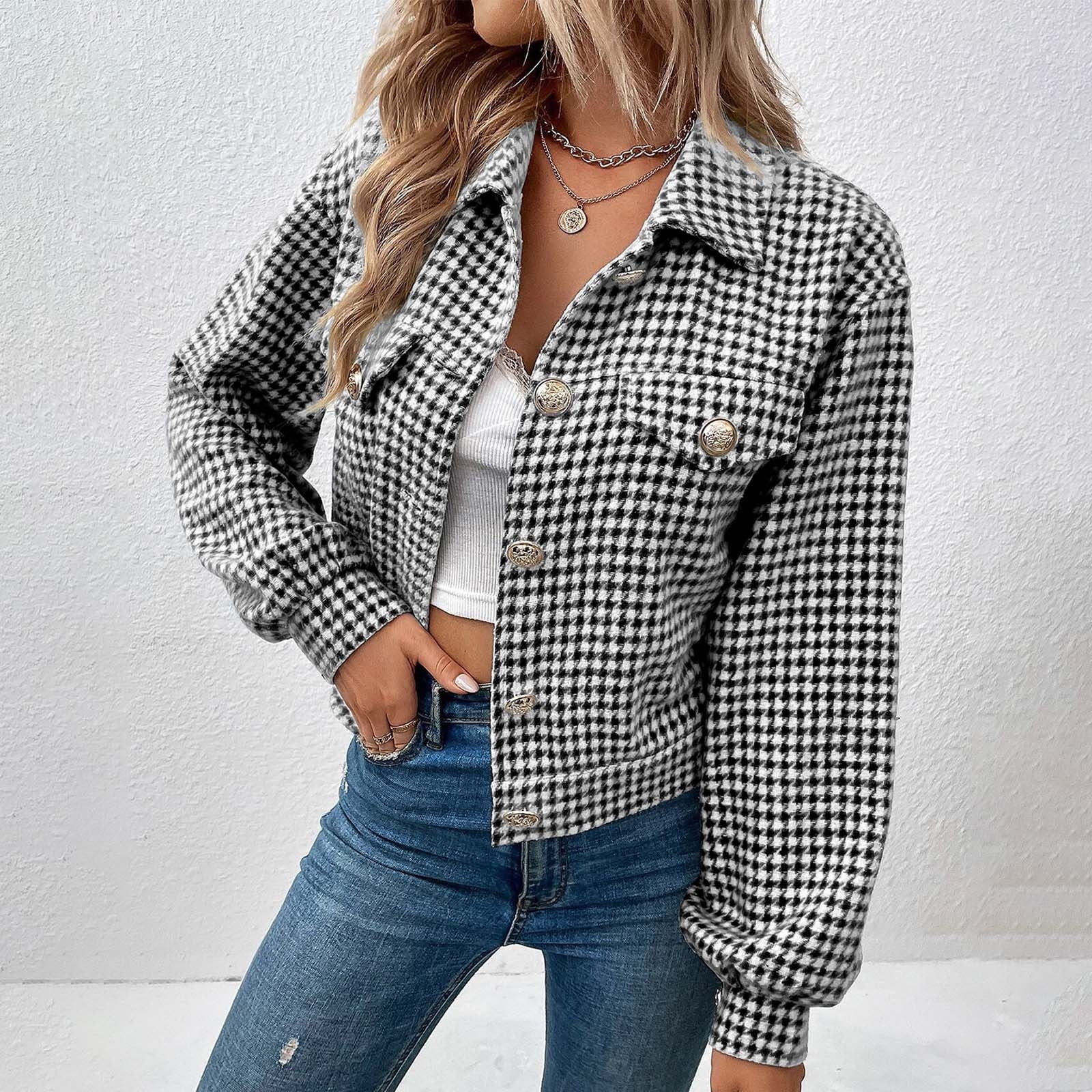 Houndstooth Coat