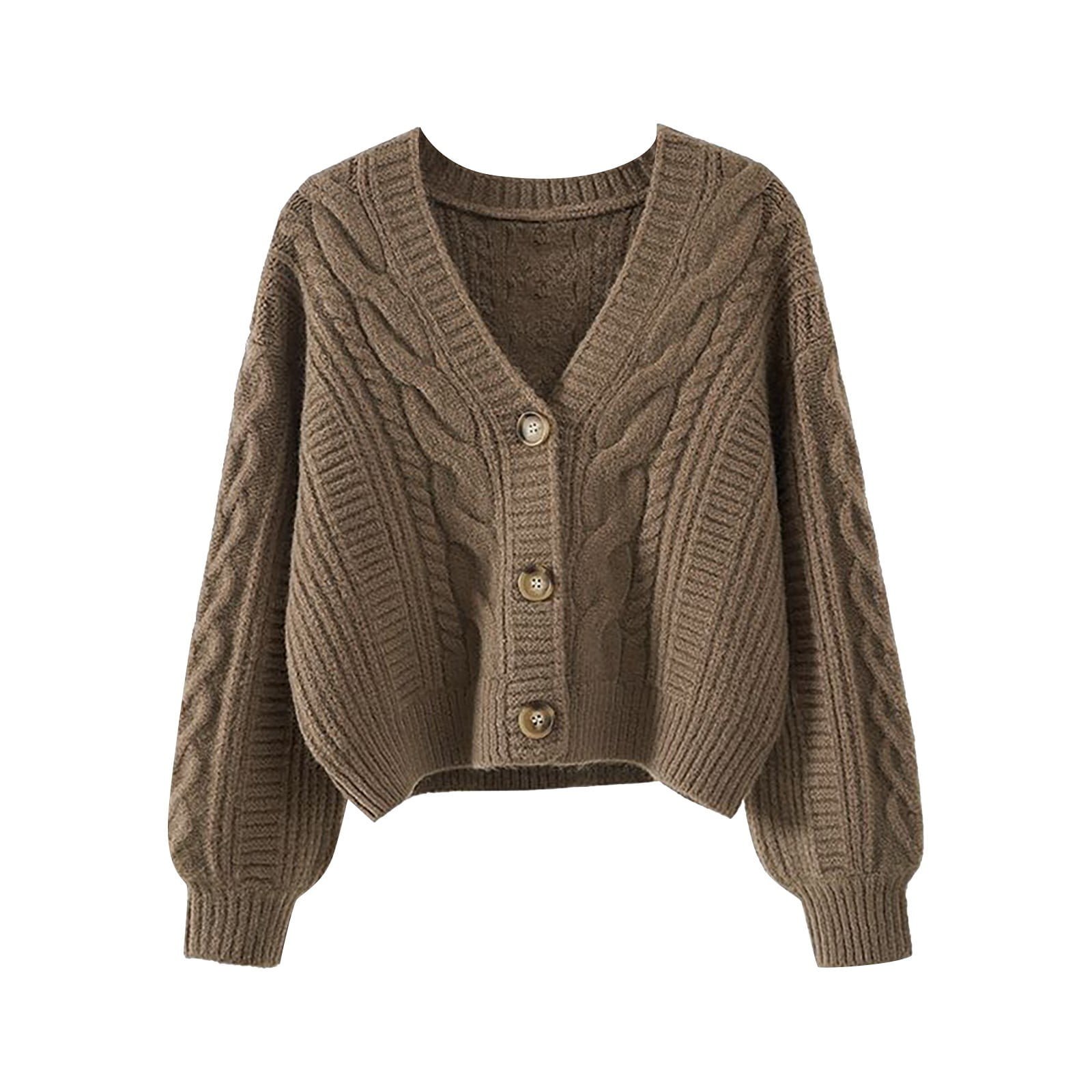 トップス ROUND NECK CARDIGAN /SLIM VNECK pullover Saddle Sleeve V-Neck Cardigan – Lilla P