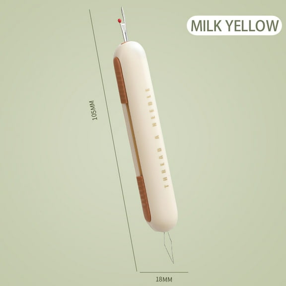 Kumdkd Double-ended Needle Threading Artifact Household Multi-functional Thread Inserter Hand Sewing Tool