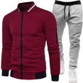 (clearance Sale)MSJUHEG Two Piece Sets Hoodies for Men Sweatpants Men's