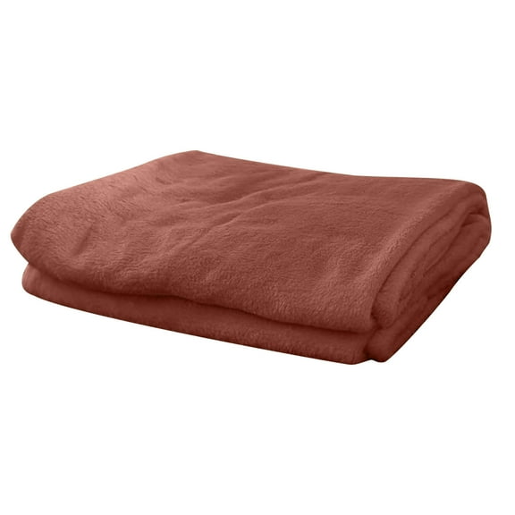 Today Blanket Microfleece Queen Size Bed Blanket Navy, Lightweight Soft Breathable Plush Micro Fleece Blanket for Bed Couch Sofa(40*55 Inch)