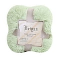 thumbnail image 1 of Decorative Extra Soft Fuzzy Faux Fur Throw Blanket,Solid Reversible Long Hair Shaggy Blanket,Fluffy Cozy Plush Comfy Microfiber Fleece Blankets, 1 of 6