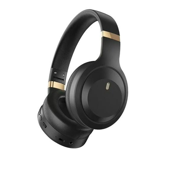 Hybrid Active Noise Cancelling Headphones, Wireless Over Ear Bluetooth Headphones, 70H Playtime, Hi-Res Audio, Deep Bass, Memory Foam Ear Cups, Travel, Office, USB-C Charging