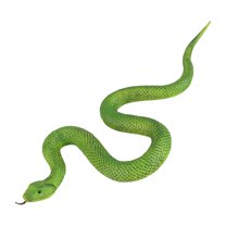 Realistic Fake Snakes Toy Rubber Snake Figure For Halloween Prank Props Fake Snake Scare Birds And Squirrels Boa Constrictor Figurines