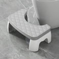 thumbnail image 1 of Premium Toilet Stool Squat for Adults, Non-Slip Squatting Poop Stool for Bathroom, Portable Toilet Pooping Stool for Adult/Kids, 7 Inch Potty Foot Step, US Patented, 1 of 6