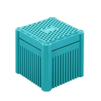 Eco-Friendly Aquarium Water Purifier Cube Filter with Activated Carbon - Ultra-Strong Filtration for Fish Tanks, Ponds & Water Purification(2Pcs, Blue)