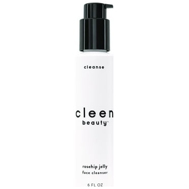 cleen beauty Rosehip Jelly Face Cleanser, Normal to Oily Skin, 6 fl oz