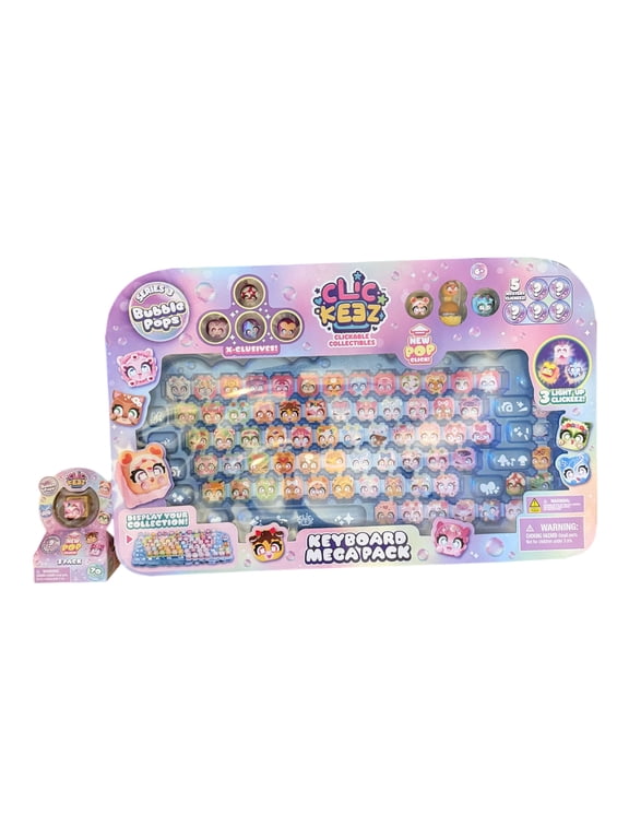 Series 3 Mega Pack Keyboard and Fidget Keychain Set
