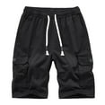 thumbnail image 1 of cllios Mens Cargo Shorts Big and Tall Multi Pockets Shorts Outdoor Tactical Shorts Loose Workwear Cargo Shorts, 1 of 3